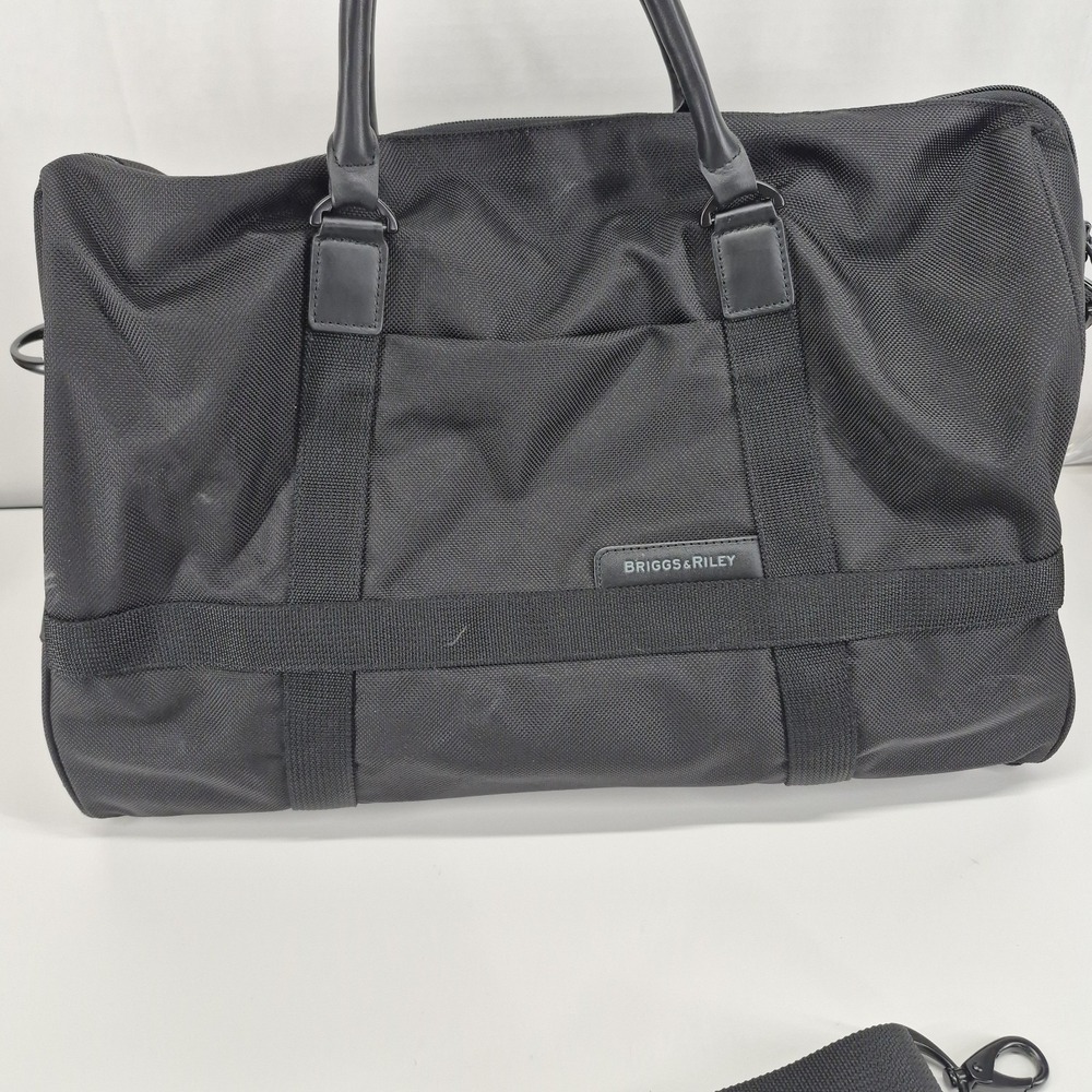 Briggs & Riley Baseline Medium Duffle Bag Nylon Black Weekender Medium